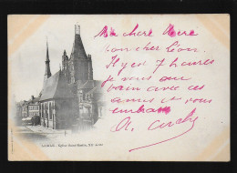 61 Laigle église Saint Martin XIIe édit. Bouveret Précuseur , Timbre Paire Verticale De Type Sage 5 Centimes - L'Aigle