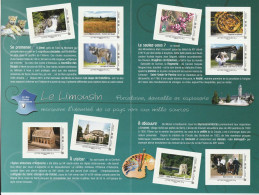 Feuillet Collector Le Limousin La France Comme J Aime Série 3 France 2011 IDT L P 20gr 10 Timbres Autoadhésifs N°101 - Collectors