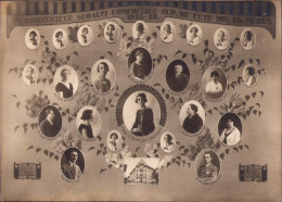 Absolventele Școalei Comerciale Superioare De Fete Din Târgu Mureș 1925-26, Studio Szabo, Târgu Mureș PM138 - Identified Persons