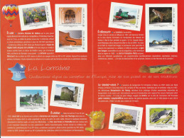 Feuillet Collector La Lorraine La France Comme J Aime Série 3 France 2011 IDT L P 20gr 10 Timbres Autoadhésifs N°102 - Collectors