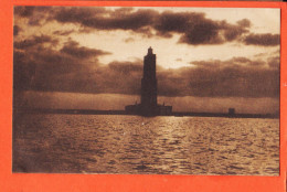 27986 / ⭐ ◉ LIVORNO Toscana (•◡•) Il Fanale LIVOURNE Toscane Italie Phare Coucher Soleil 1910s ◉ Editeur MANZI 2910 - Livorno