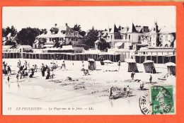 27905 /⭐ ◉  44-LE POULIGUEN ◉ Plage Vue De Jetée 1913 à TRICHAN C Docteur LATRAN Villier Vendome ◉ Editeur LL LEVY N°11 - Le Pouliguen