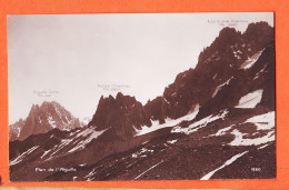 27700 / CP-Bromure PERROCHET & DAVID 1220 ● CHAMONIX-MONT-BLANC (74) Plan Aiguille VERTE CHARMOZ 1910s - Chamonix-Mont-Blanc
