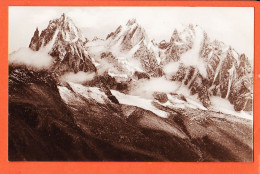 27709 / CHAMONIX MONT BLANC 74-Haute Savoie Chaine Pic Montagne MT-BLANC 1920s Photo-Bromure LEVY-NEURDEIN 49 - Chamonix-Mont-Blanc