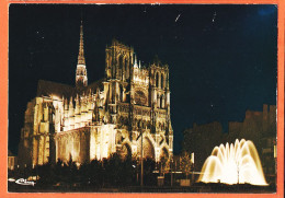 27874  /⭐ ◉  AMIENS 80-Somme La Cathédrale De Nuit CPM 1980s - COMBIER N° 300000015 - Amiens