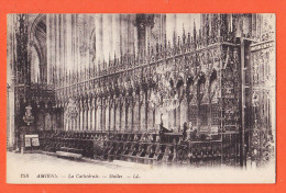 27822  /⭐ ◉  AMIENS 80-Somme La Cathédrale Les Stalles Du CHOEUR 1910s LEVY 258 - Amiens