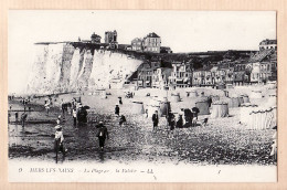 27860  /⭐ ◉  MERS-Les-BAINS 80-Somme Scène Plage Galets Et La Falaise Résidences Littoral 1910s - LEVY N° 9 - Mers Les Bains
