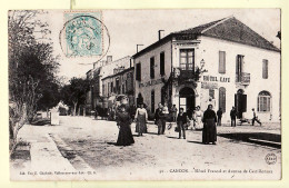 27578  /⭐ ◉ 47-CANCON Hotel FRANCAL Avenue CASTILLONNES Cafe Voyageurs1906 à PONTIO Toulouse-Librairie CHABRIE - Otros & Sin Clasificación