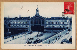 27878  /⭐ ◉  AMIENS Somme La GARE Molières Vidame 18-08-1927 à DUSSOL Rue Greneta Paris-LEVY 56 - Amiens