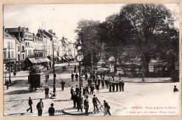 27869  /⭐ ◉  AMIENS Somme Place Jardin SAINT-DENIS Tramway Attelage Hippomobile 1905 à GINESTOUS Officier Génie Belley - Amiens