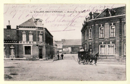 27843  /⭐ ◉  VILLERS-BRETONNEUX 80-Somme Lisez13-07-1918 Tu Pars Pour Bordeaux CpaWW1 Avenue Hotel Café Calèche GARE - Villers Bretonneux