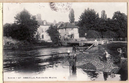 27847  /⭐ ◉  ABBEVILLE 80-Somme Pont Six Moulins Chaussée Abreuvoir Cheval 1904 à GAFFET Crécy En Ponthieu MTIL 47 - Abbeville