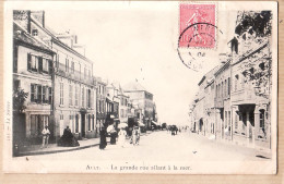27851  /⭐ ◉  AULT 80-Somme La Grande Rue Allant à La Mer MERS 1904 à GIRAULT Café Seine Marne Montereau LA SIRENE 101 - Ault