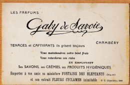 27741 /⭐ ◉  ♥️ Peu Commun CHAMBERY Parfums GABY De SAVOIE Savons Crêmes Produits Hygièniques Cppub 1920s - Chambery