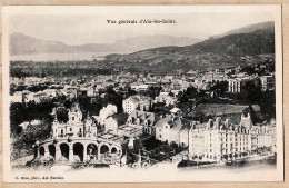 27683 / Edition G.BRUN Photographe - AIX-les-BAINS Savoie Vue Générale De La Ville 1890s Etat PARFAIT-MINT - Aix Les Bains