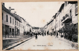 27727 / Editeur C.E.R CER 930 - YENNE Savoie La Place Animation Villageoise 10-08-1905 à GINESTOUS Belley - Yenne