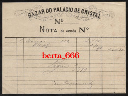 Bazar Do Palácio De Cristal * Porto * 1889 - Portogallo