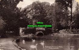 R605795 W. Bridge. Pittville Park. Cheltenham. 42399. Valentines Series. 1912 - Mondo