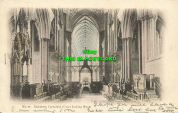 R605799 No. 21. Salisbury Cathedral. Choir Looking West. 1905 - Mondo