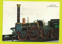 TRAINS Machine à Vapeur ADLER 1835 Robert Stephenson Newcastle VOIR DOS Ecrite De Rochefort Par Sébastien En 1983 - Zubehör