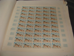 N° 1596 En Feuille De 50 Timbres  Entières Neuves - Hojas Completas