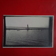 CARTE PHOTO PORT SAID STATUE 1931 - Port-Saïd