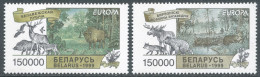 Belarus, 1999, Europa CEPT, Nature Protection, Set Of 2 MNH - Bielorrusia