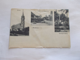 MOMBRONN ( 57 Moselle ) KIRCHE PARTIE VON MOMBRONN MUTTERGOTTESSAULE  1921  CARTE PAS COURANTE - Otros & Sin Clasificación