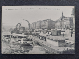 CPA   ROUEN  Vue Des Quais Et De La Seine   N° 15 - Rouen