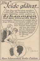 Hans Schwarzen Kopf Schaumpon - Pubblicità D'epoca - 1925 Old Advertising - Pubblicitari