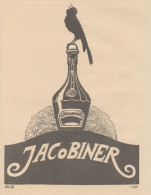 JACOBINER Zaubertrank - Pubblicità D'epoca - 1925 Old Advertising - Pubblicitari