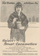 Kaiser's Brust Caramellen - Pubblicità D'epoca - 1925 Old Advertising - Publicités