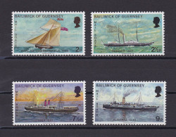 GUERNESEY 1972 TIMBRE N°57/60 NEUF** BATEAUX - Guernsey