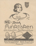 N.G. Busch - Pubblicità D'epoca - 1925 Old Advertising - Pubblicitari