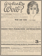 Buchhandlung Bial & Freund - Pubblicità D'epoca - 1925 Old Advertising - Advertising