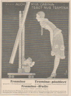 TRAMINA Plattiert - Pubblicità D'epoca - 1925 Old Advertising - Advertising