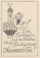 MESSMER Tee - Illustrazione - Pubblicità D'epoca - 1925 Old Advertising - Werbung