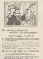 HARTMANN Koffer - Pubblicità D'epoca - 1929 Old Advertising - Advertising