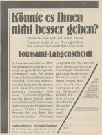 Langenscheidtsche Verlagsbuchhandlung - Pubblicità D'epoca - 1929 Old Ad - Advertising