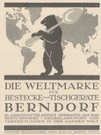 BERNDORFER Bestecke Und Tischgeräte - Pubblicità D'epoca - 1929 Old Ad - Advertising