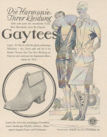 GAYTEES - Illustrazione - Pubblicità D'epoca - 1929 Old Advertising - Werbung