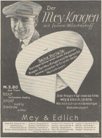 MEY & EDLICH Kragen - Pubblicità D'epoca - 1929 Old Advertising - Werbung