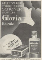 GLORIA Extrakt - Pubblicità D'epoca - 1929 Old Advertising - Advertising