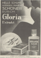 GLORIA Extrakt - Pubblicità D'epoca - 1929 Old Advertising - Advertising