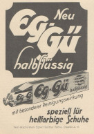 EG-GU Hellfarbige Schuhe - Pubblicità D'epoca - 1929 Old Advertising - Advertising