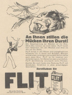 FLIT - An Ihnen Stillen Die... - Pubblicità D'epoca - 1929 Old Advert - Advertising