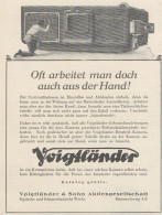 Voigtlander - Pubblicità D'epoca - 1929 Old Advertising - Advertising