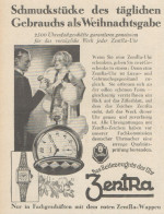 ZENTRA Uhren - Pubblicità D'epoca - 1929 Old Advertising - Advertising