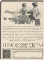 HINDS Mandel Honig Krem - Pubblicità D'epoca - 1929 Old Advertising - Werbung