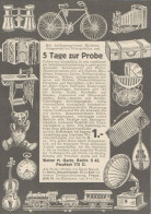Walter H. GARTZ - Berlin - Pubblicità D'epoca - 1927 Old Advertising - Advertising